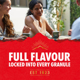 full flavour locked into every granule