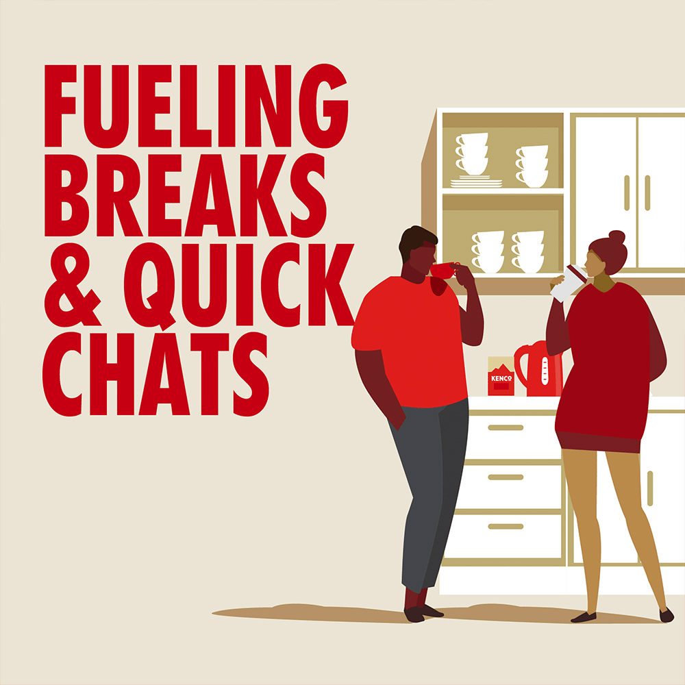 fueling breaks & quick chats