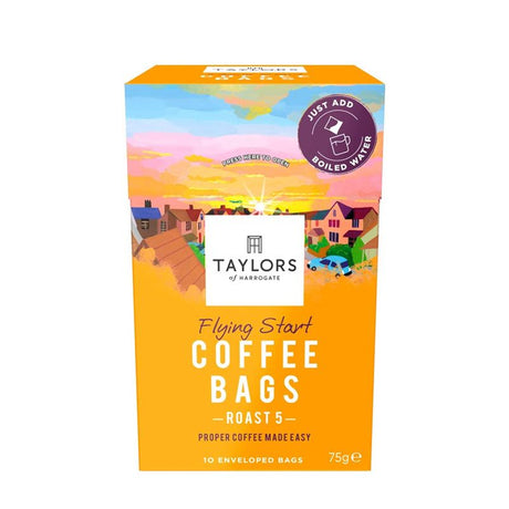 Taylors of Harrogate Flying Start Coffee Bags 3 x 10