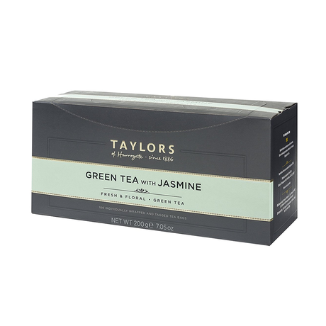 Taylors of Harrogate Green Tea & Jasmine 100 Envelope Tea Bags