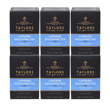 Taylors of Harrogate Lapsang Souchong 6 x 20 Envelope Tea Bags