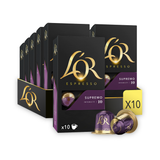 L'OR Espresso Supremo Coffee Capsules 10x10 Nespresso Compatible