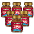 Beanies Amaretto Almond Decaf Instant Coffee Jars 6 x 50g