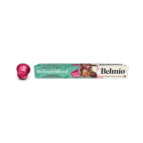 Belmio Nut'hing but Almond Coffee Capsules 1 x 10 Nespresso Compatible Case