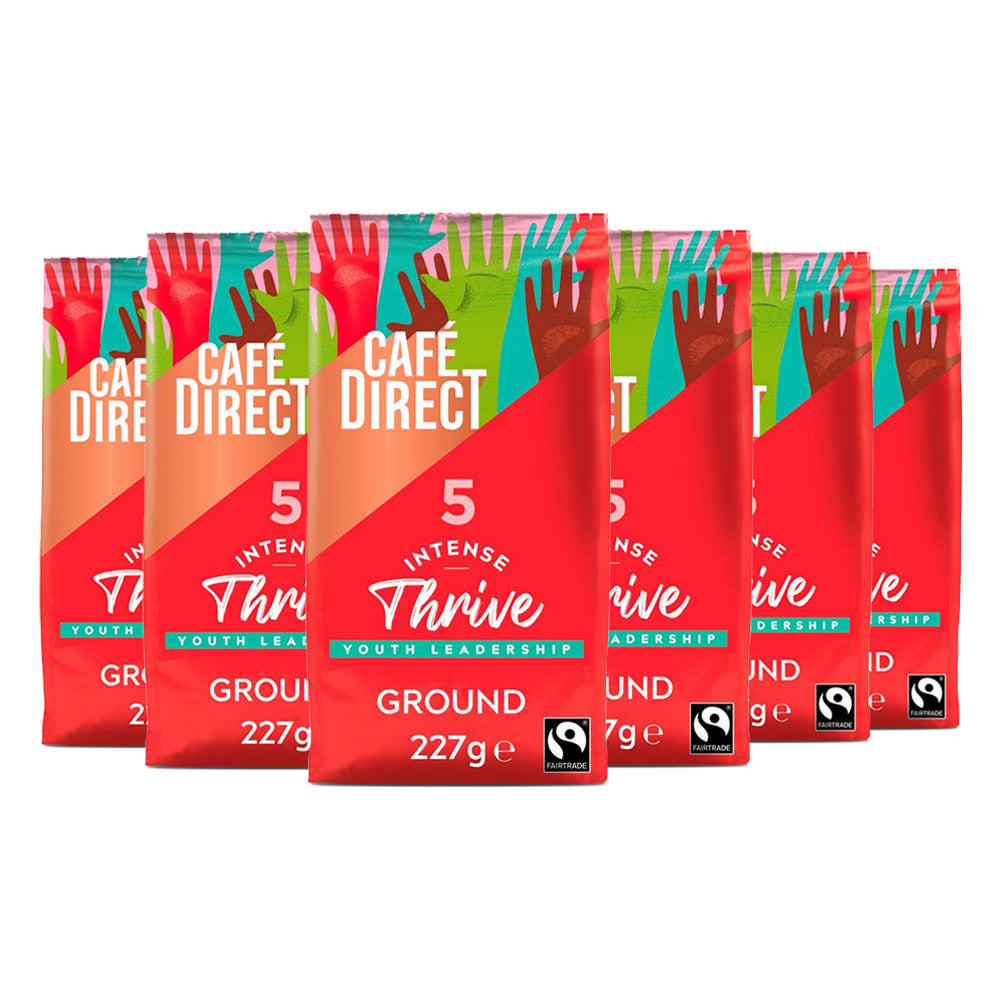 Café Direct Intense Thrive Ground Coffee 6 x 227g