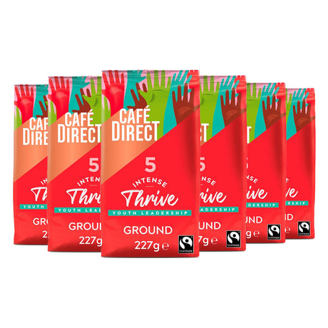 Café Direct Intense Thrive Ground Coffee 6 x 227g