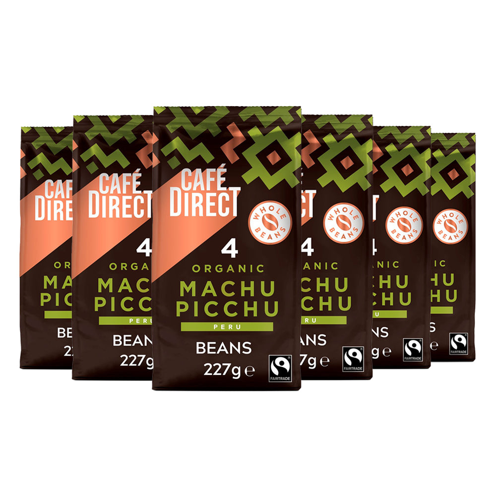 Café Direct Machu Picchu Coffee Beans 6 x 227g