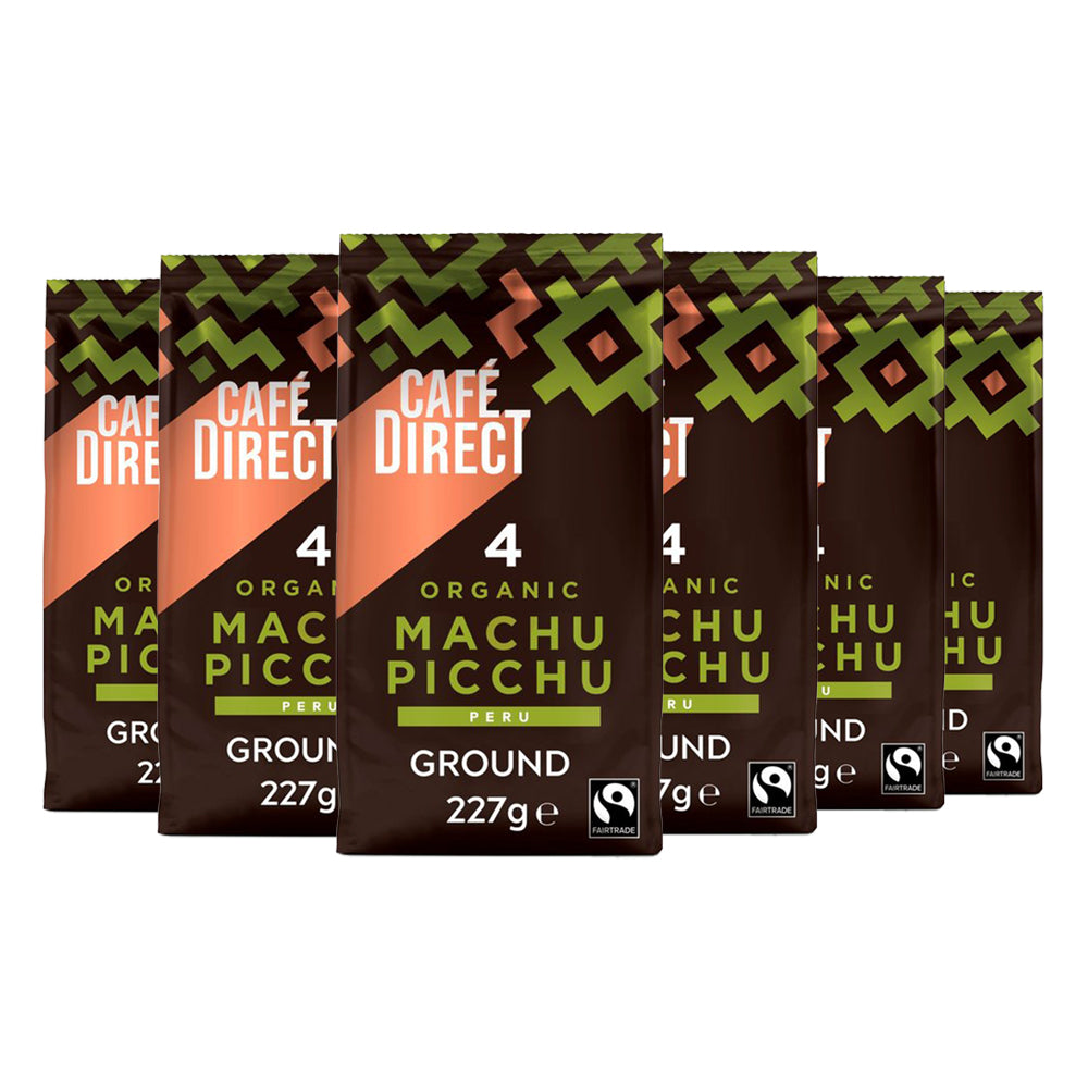 Café Direct Machu Picchu Ground Coffee 6 x 227g