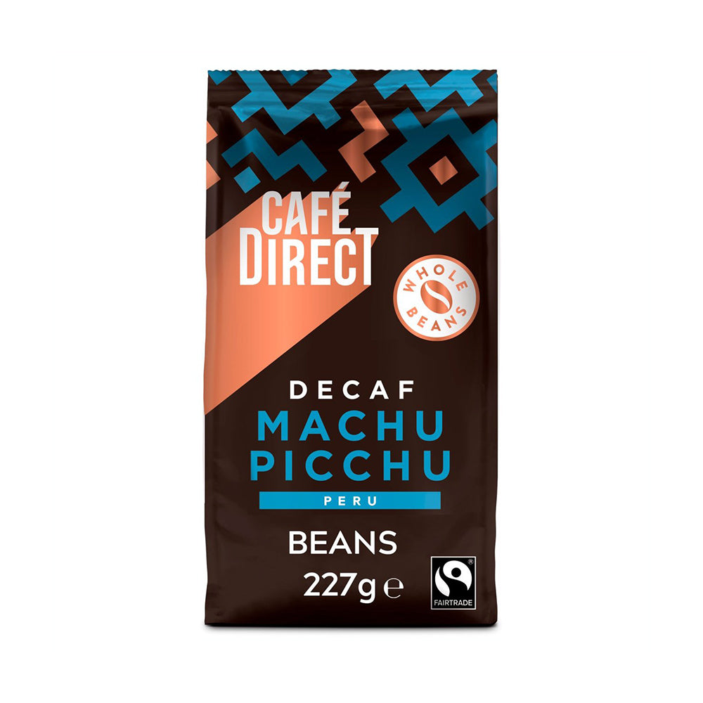 Café Direct Decaf Machu Picchu Coffee Beans 1 x 227g
