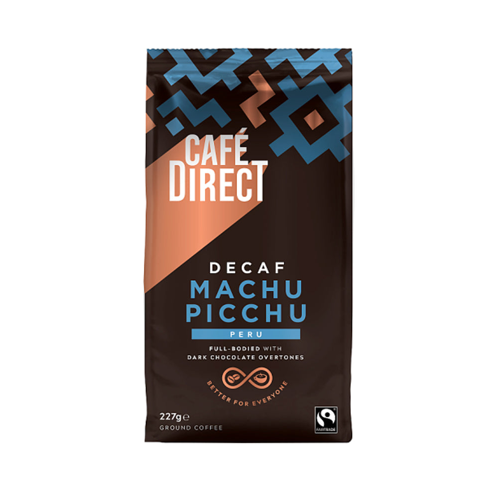 Café Direct Decaf Machu Picchu Ground Coffee 6 x 227g
