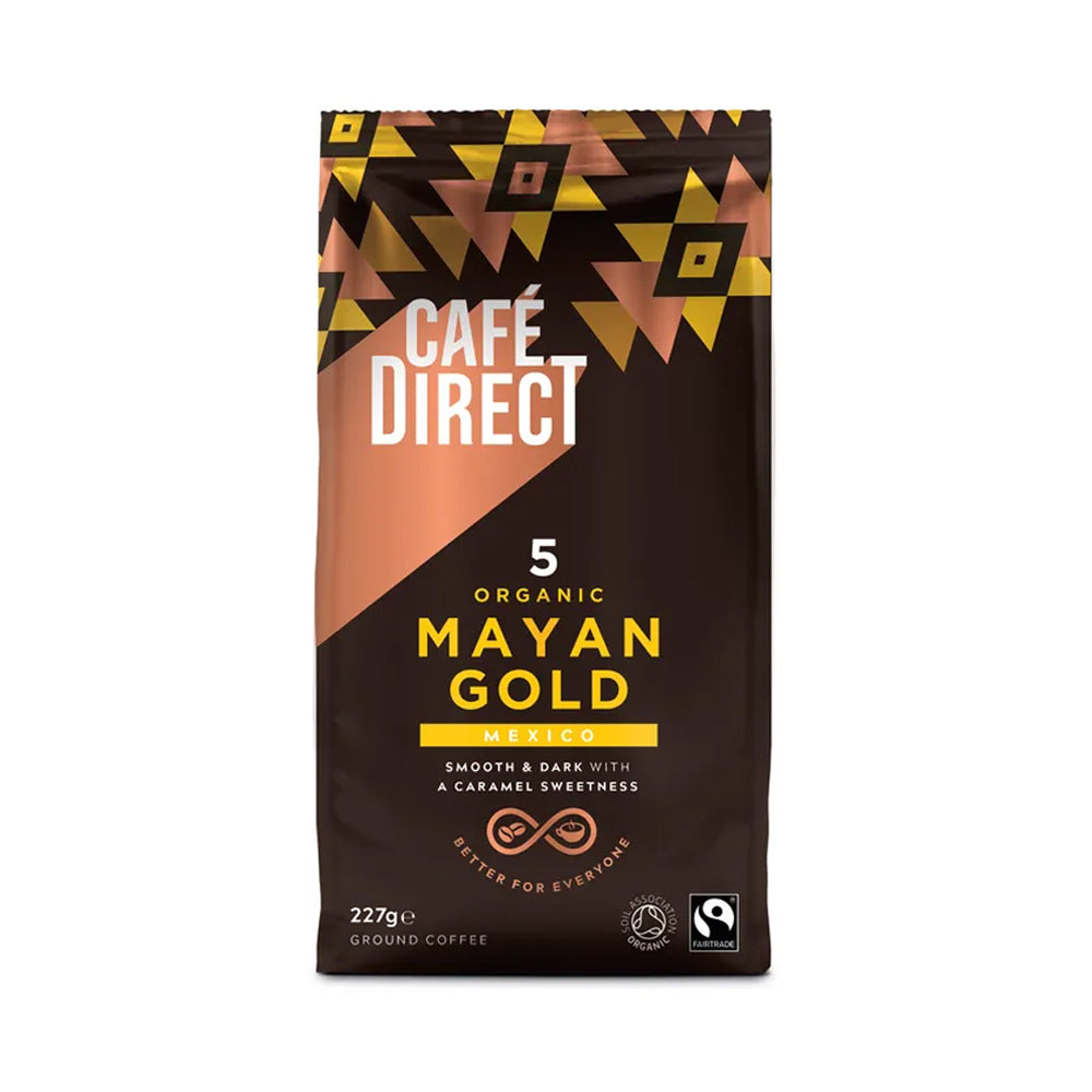 Café Direct Organic Mayan Gold Ground Coffee 1 x 227g