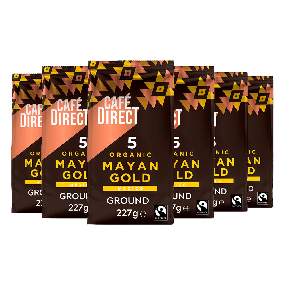 Café Direct Mayan Gold Ground Coffee 6 x 227g