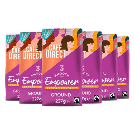 Café Direct Smooth Empower Ground Coffee 6 x 227g