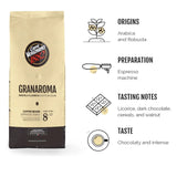 Caffè Vergnano Gran Aroma Coffee Beans 1kg
