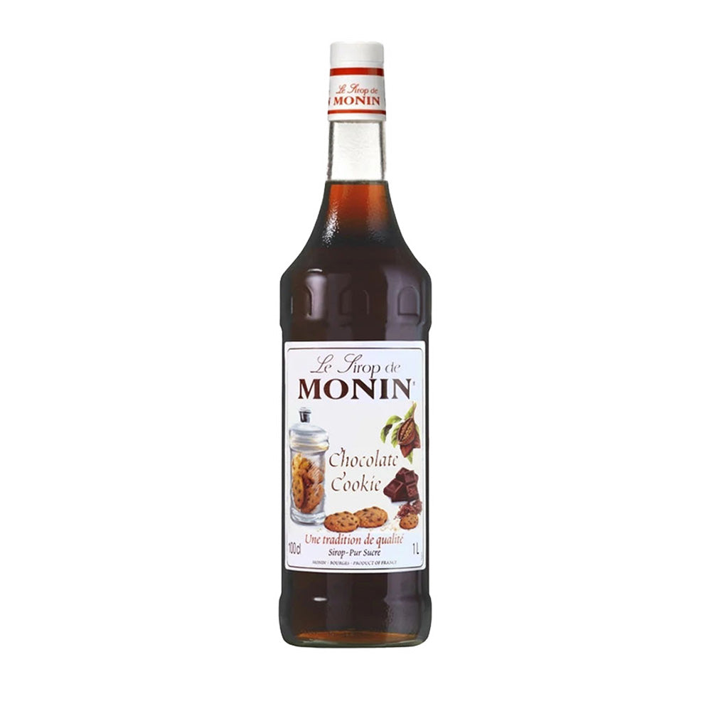 Monin Chocolate Cookie Syrup 1 Litre bottle