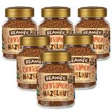 Beanies Cinnamon Hazelnut Instant Coffee Jars 6 x 50g