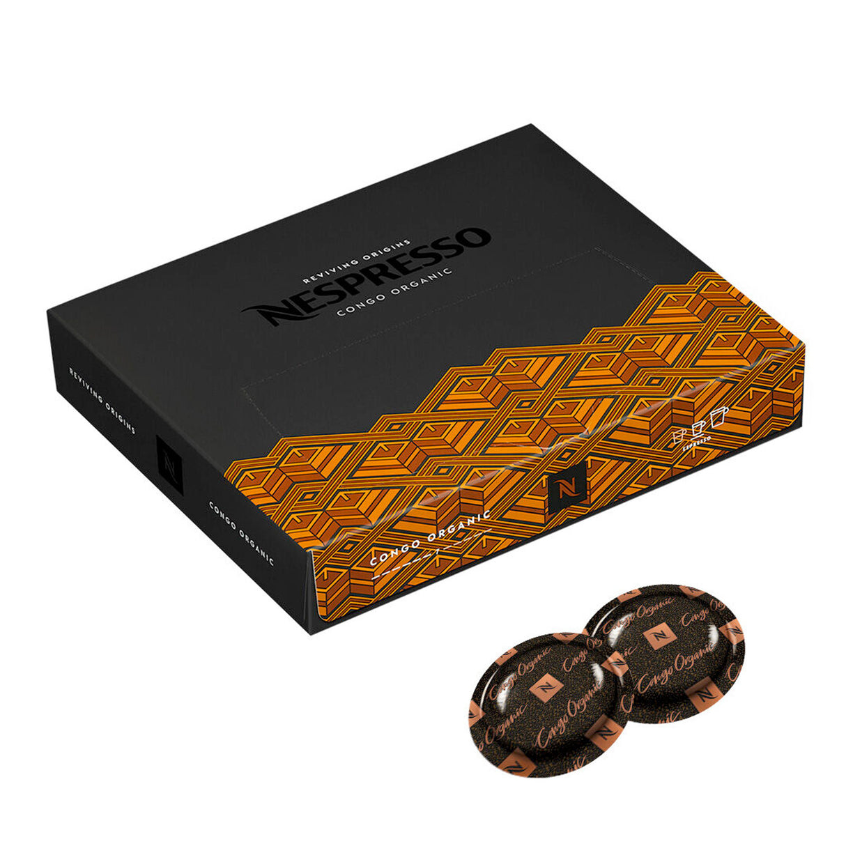 Nespresso Professional Congo Organic Coffee Capsules 1x50