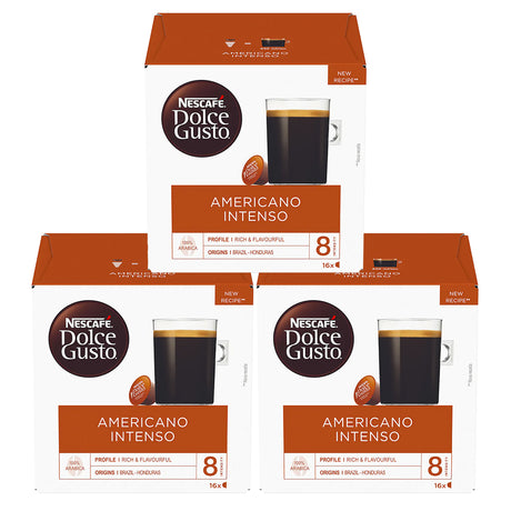 Nescafé Dolce Gusto Americano Intenso Coffee Pods - Case