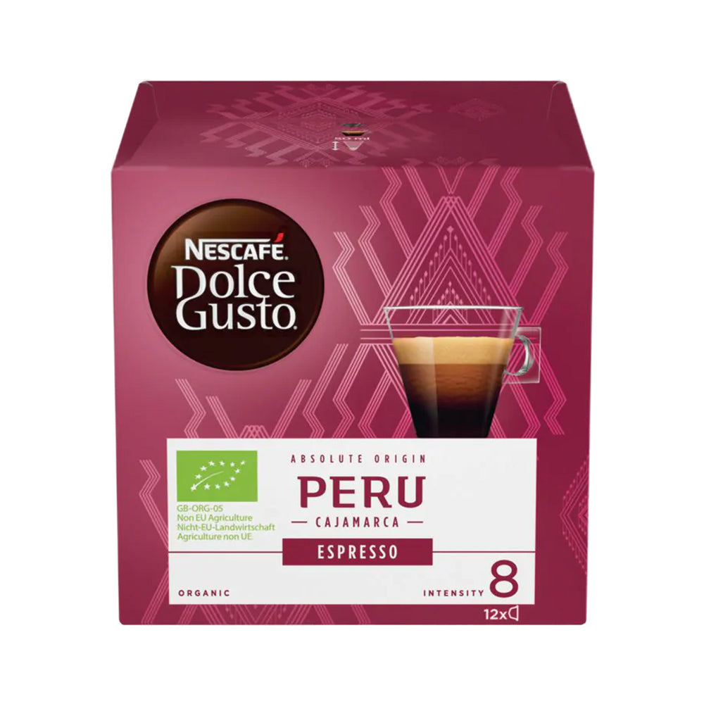 Nescafé Dolce Gusto Absolute Origin Peru Cajamarca Espresso Coffee Pods