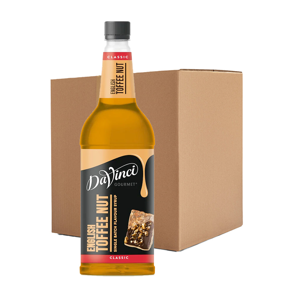 DaVinci Gourmet Classic English Toffee Nut Syrup 6x1L – Coffee
