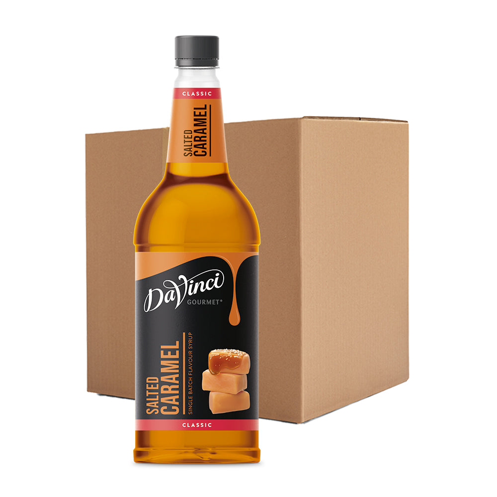 DaVinci Gourmet Classic Salted Caramel Syrup 6x1L