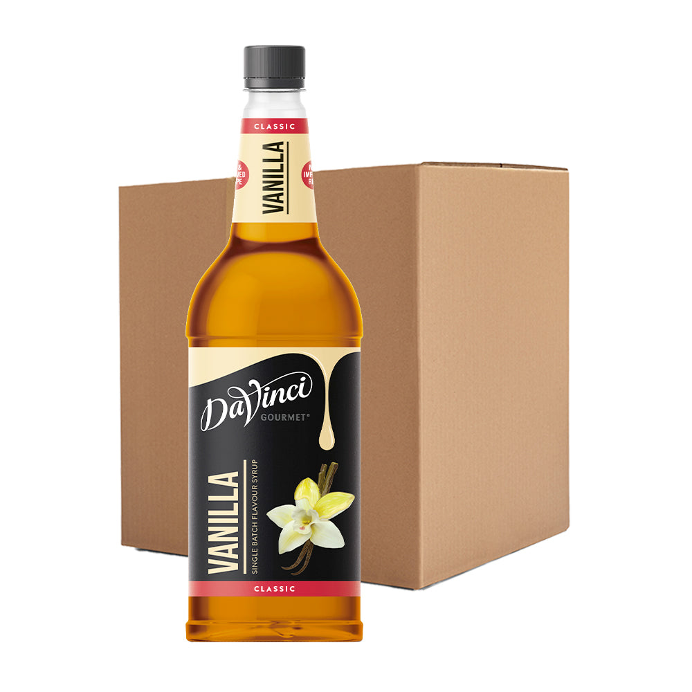 DaVinci Gourmet Classic Vanilla Syrup 6x1L