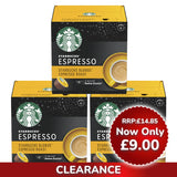 Nescafé Dolce Gusto Starbucks Blonde Espresso Roast Coffee Pods - Case BBE: 31/08/23