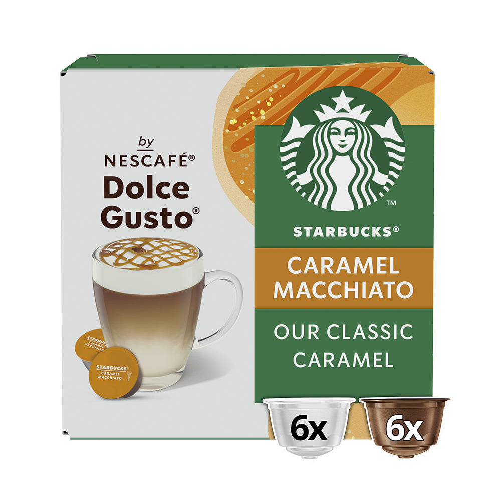 Nescafe Dolce Gusto Starbucks Latte Macchiato Coffee Pods 3x6 Drinks –  Coffee Supplies Direct