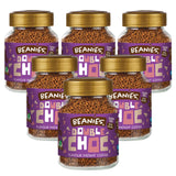 Beanies Double Chocolate Instant Coffee Jars 6 x 50g