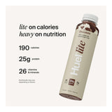 Huel Lite protein shake bottle with nutritional information 