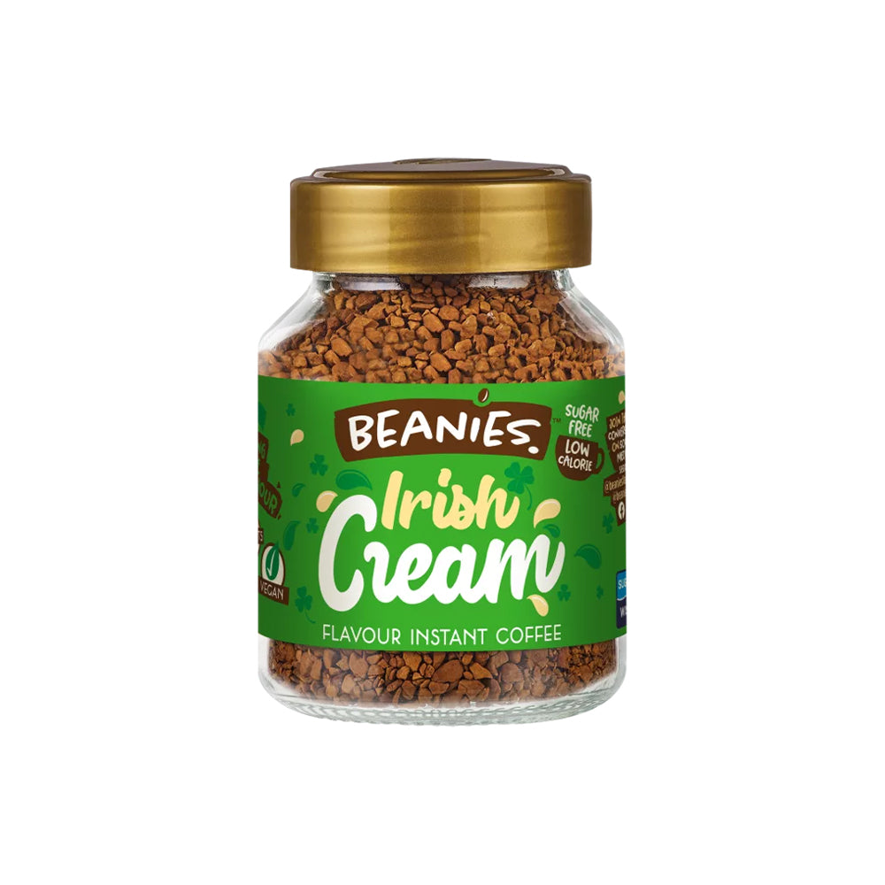 Beanies Irish Cream Instant Coffee Jar 50g