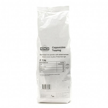 Kenco Cappuccino Topping 1kg Bag