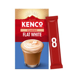Kenco Flat White Instant Coffee Sachets 5x8