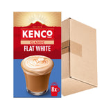 Kenco Flat White Instant Coffee Sachets 5x8