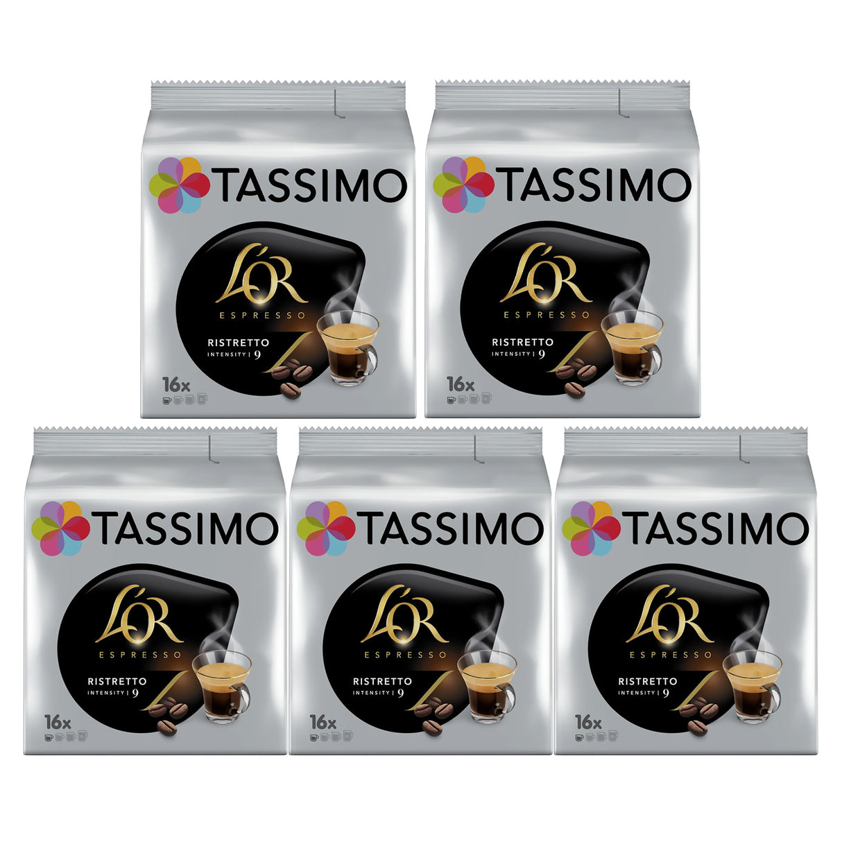 Tassimo Espresso Ristretto Coffee Pods Case