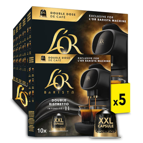 L'OR Barista Double Ristretto XXL Coffee Pods 10x10