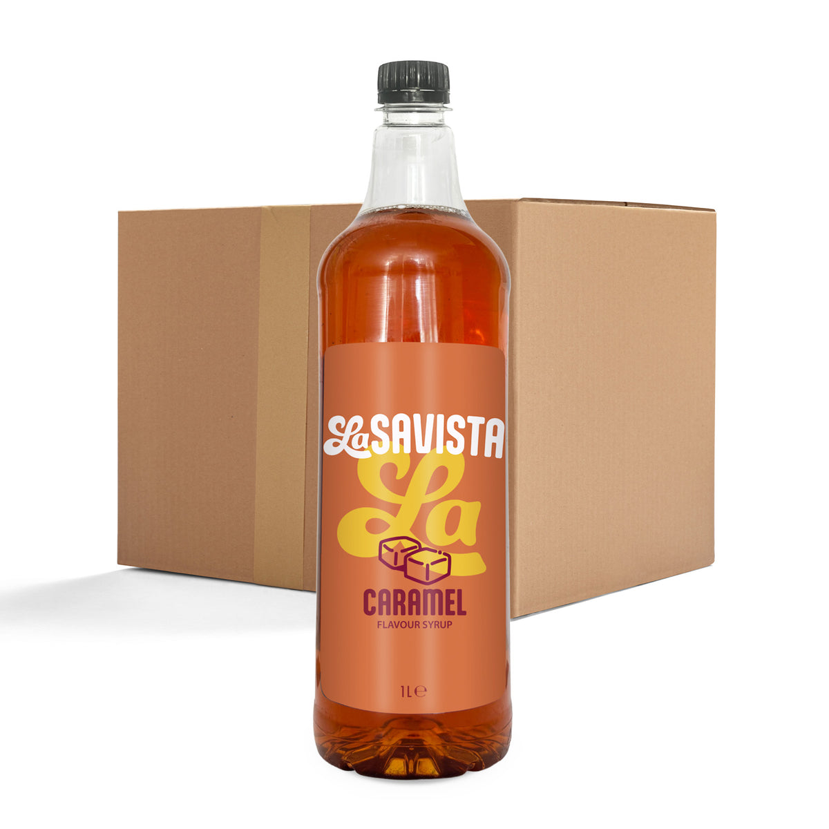 LaSavista Caramel Syrup 6x1L