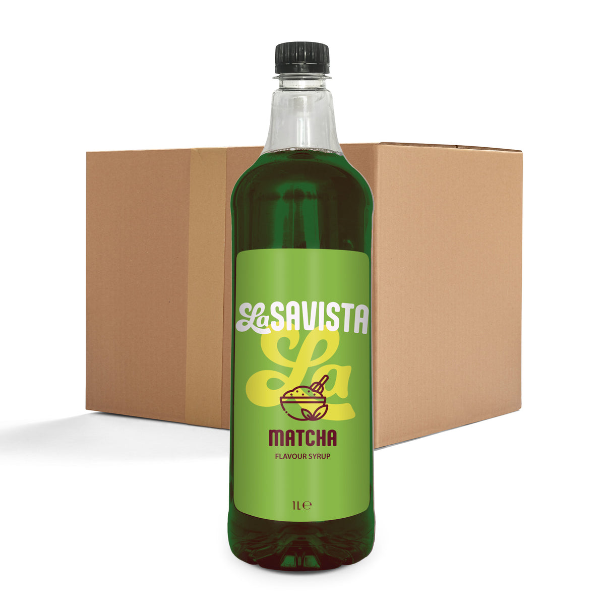 LaSavista Matcha Syrup 6x1L