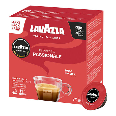 Lavazza Espresso Passionale 36 coffee capsules 