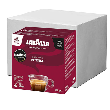 Lavazza A Modo Mio Espresso Intenso Maxi Pack Coffee Pods 6x36