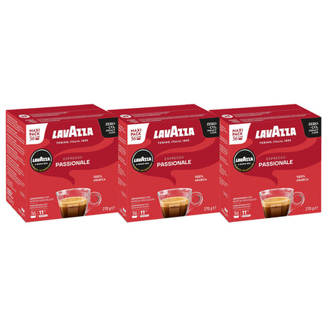 Lavazza A Modo Mio Espresso Passionale Coffee Pods 3 x 36