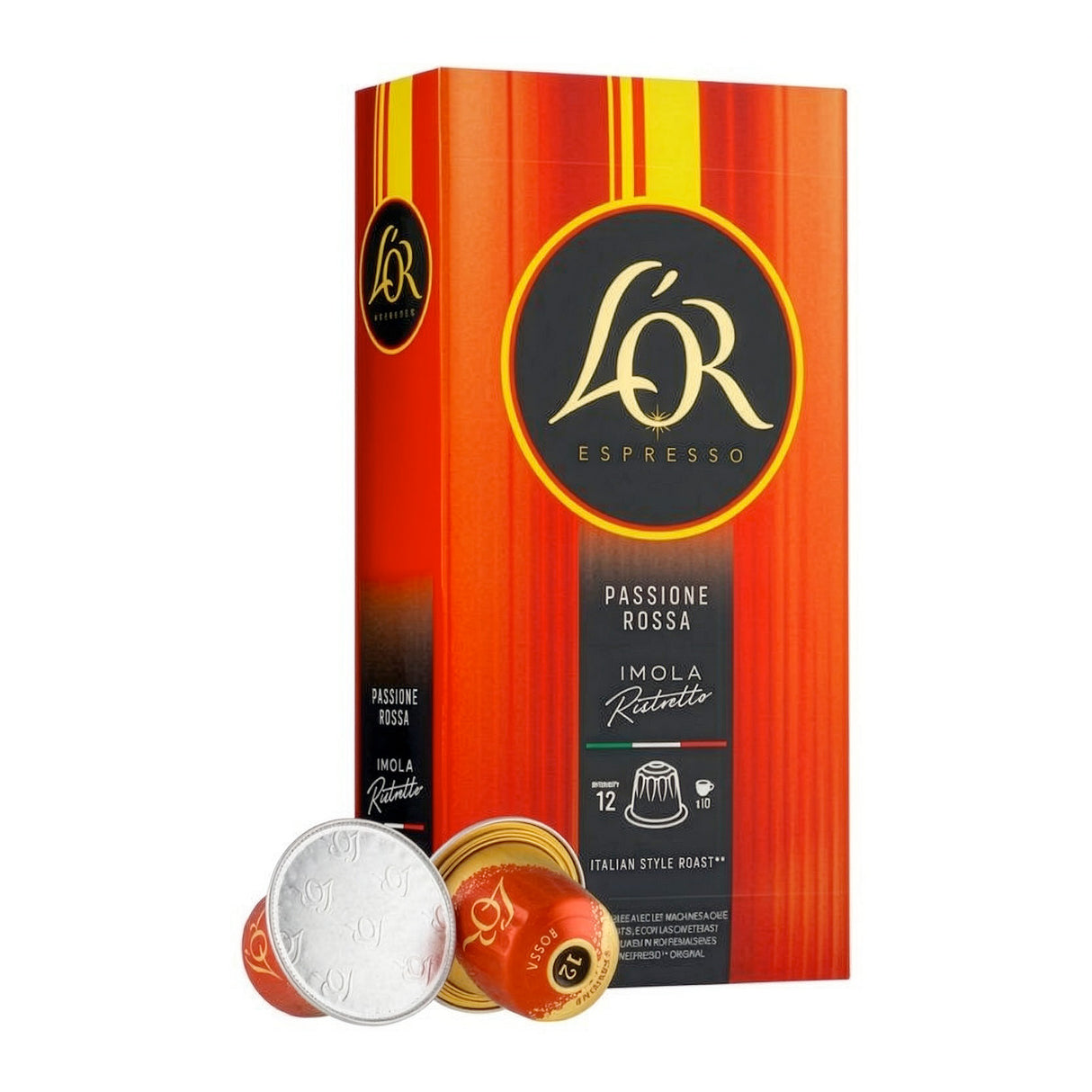 L'OR Ristretto Passoine Coffee Capsules 10x10 Nespresso Compatible