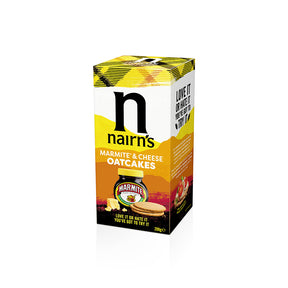 Nairn's Marmite & Cheese Oatcakes Case of 8x200g
