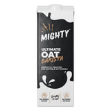 Carton of Mighty Ultimate Oat Barista on a white background