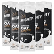 Packaging of Mighty Ultimate Oat Barista drinks on a white background