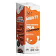 Mighty High Protein Pea milk carton on a white background