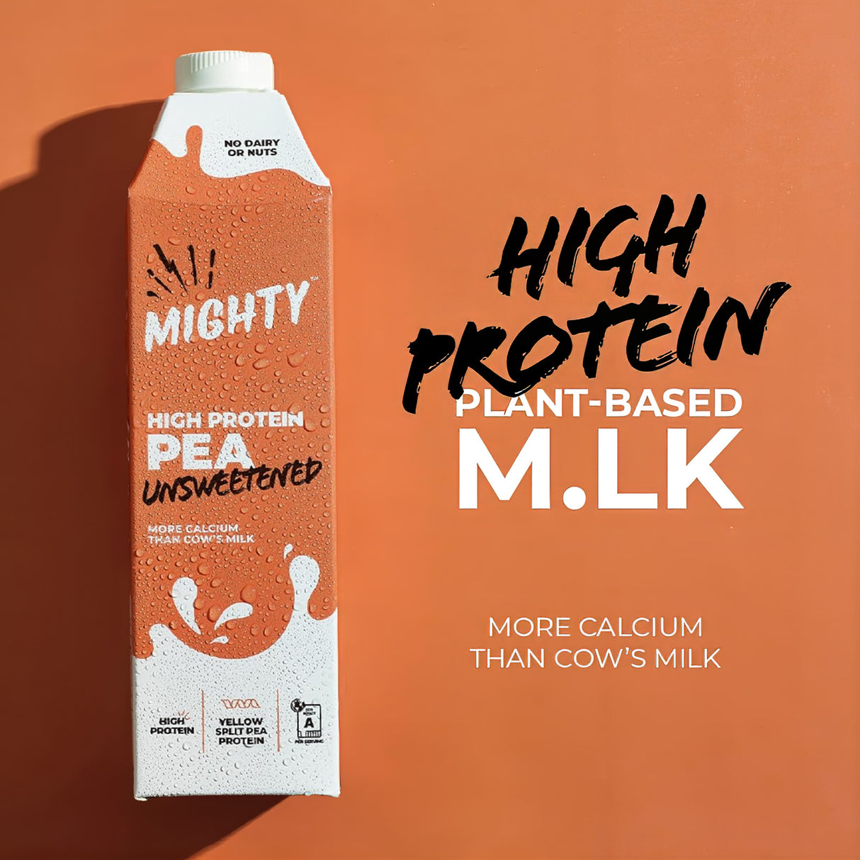 Mighty Unsweetened Pea 1x1Ltr