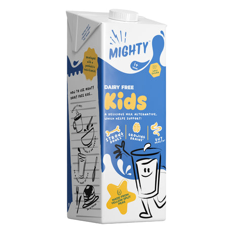 carton of Mighty Kids Dairy Free milk alternative