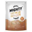 A 375g stand-up pouch of Mighty Oat Milk Powder