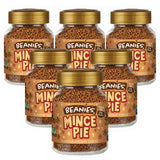 Beanies Mince Pie Flavoured Instant Coffee Jars 6x50g